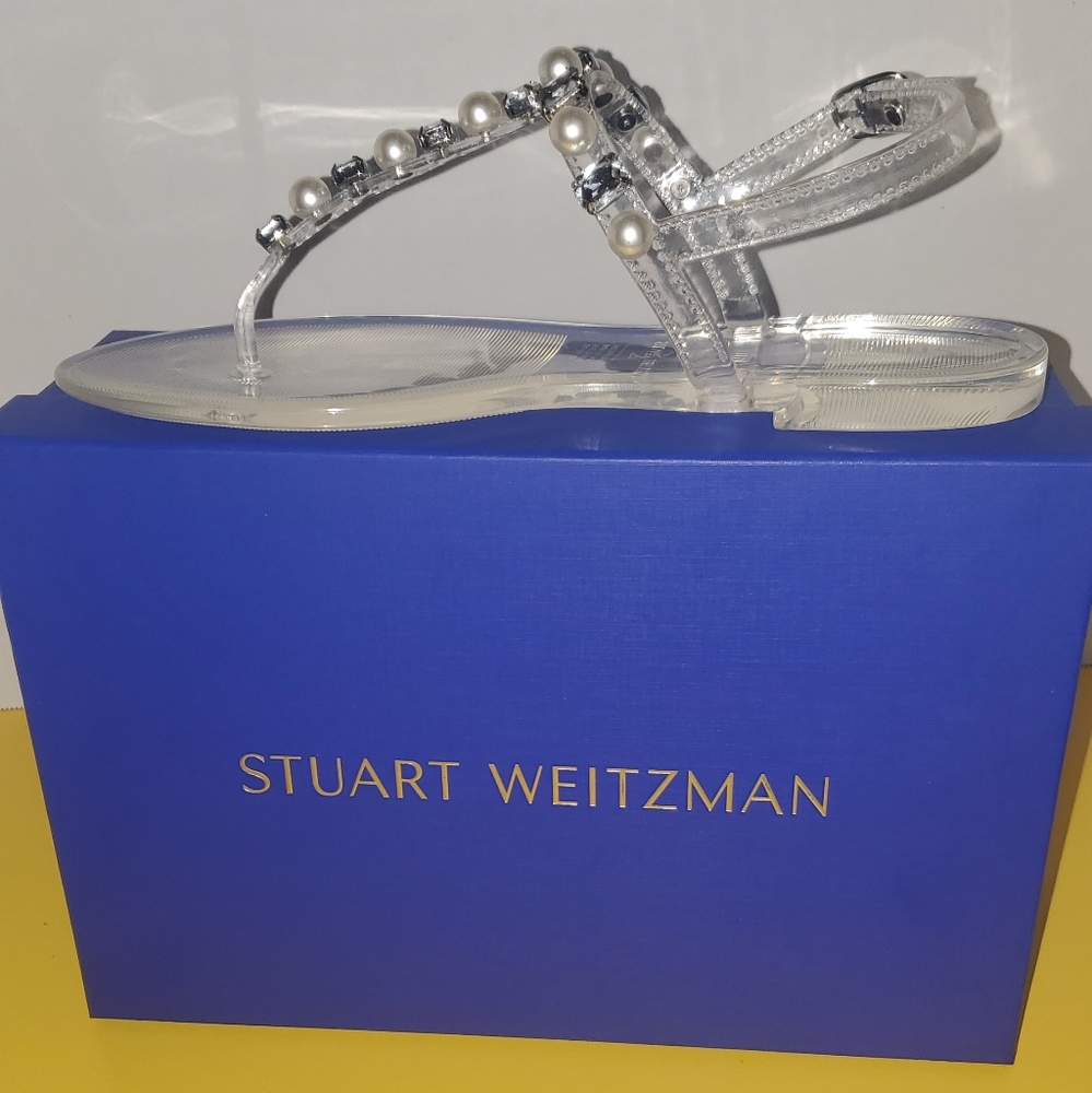 Stuart Weitzman Goldie Jelly Sandal